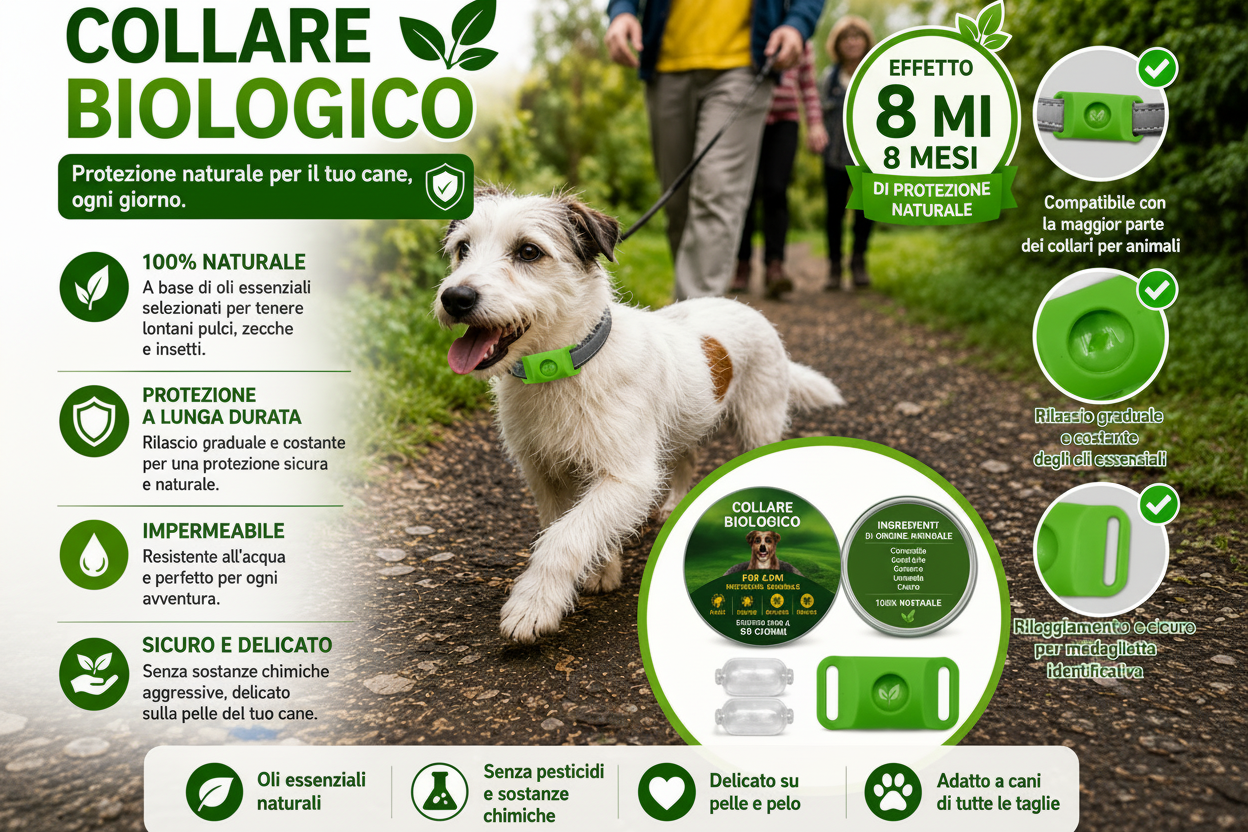 Collare Biologico - 8 Mesi - Immagine 1